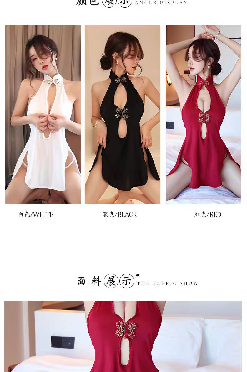 看起来很乖的衣服怪异服装情侣你衣我裙夜场上班衣服性感后妈(图5)