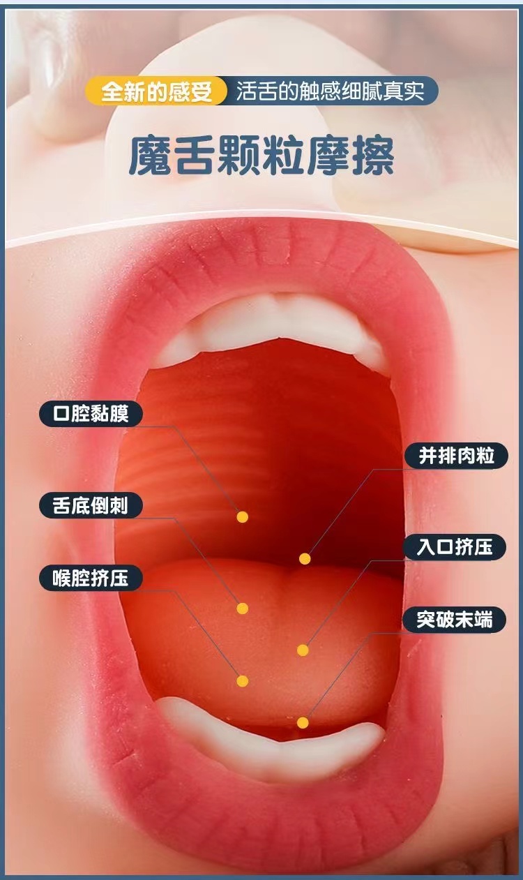 谜姬夏木樱子口阴双头名器飞机杯倒模双通道男单身用品寝室宿舍(图5)