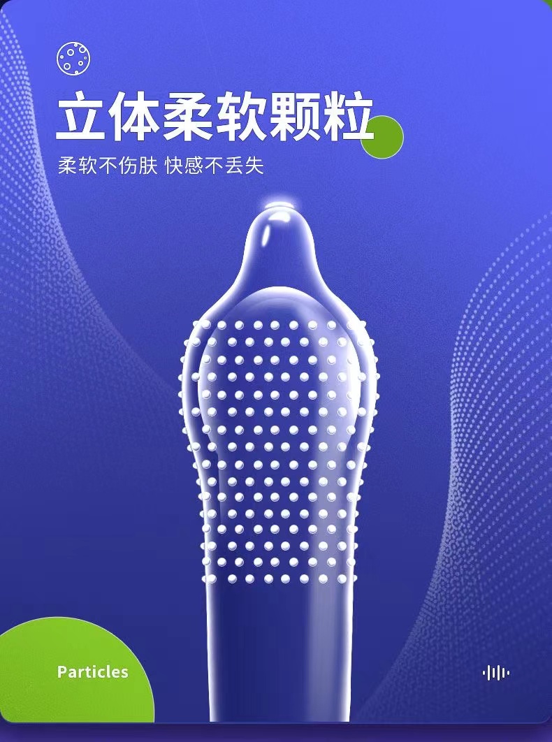 大象避孕套自由派对超薄螺纹颗粒情趣安全套持久男用正品成人用品(图4)