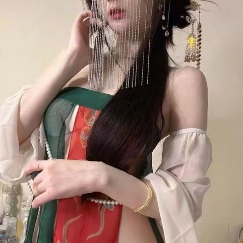 夜趣情趣内衣女古风宫廷超仙公主古装贵妃寝服纯欲风制服诱惑睡衣(图5)